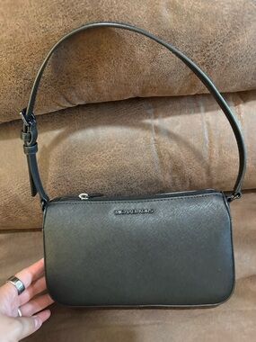 Michael Kors Black Saffiano Shoulder Bag